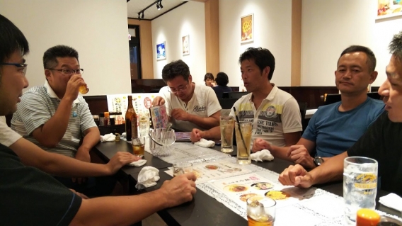 8/31　練習試合＆懇親会